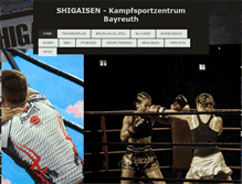 Tablet Screenshot of kampfsport-bayreuth.de